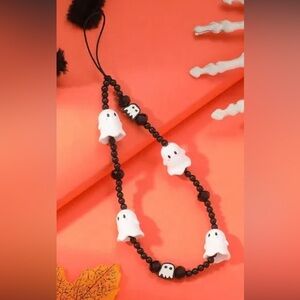 Ghost Bead Phone Charm